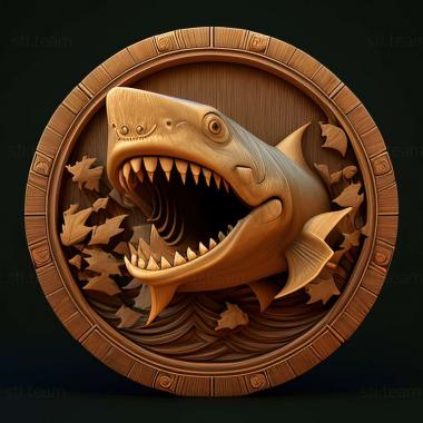 3D модель Игра DreamWorks «История акулы» (STL)